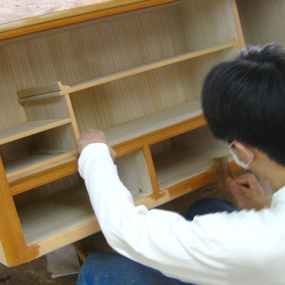 桐 たんす 製造工程