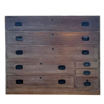 桐箪笥 洗い替え前